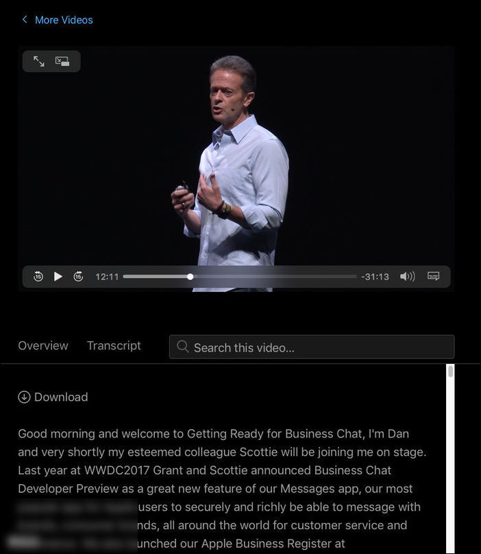WWDC 2018 添加脚本功能 轻松搜索关键字