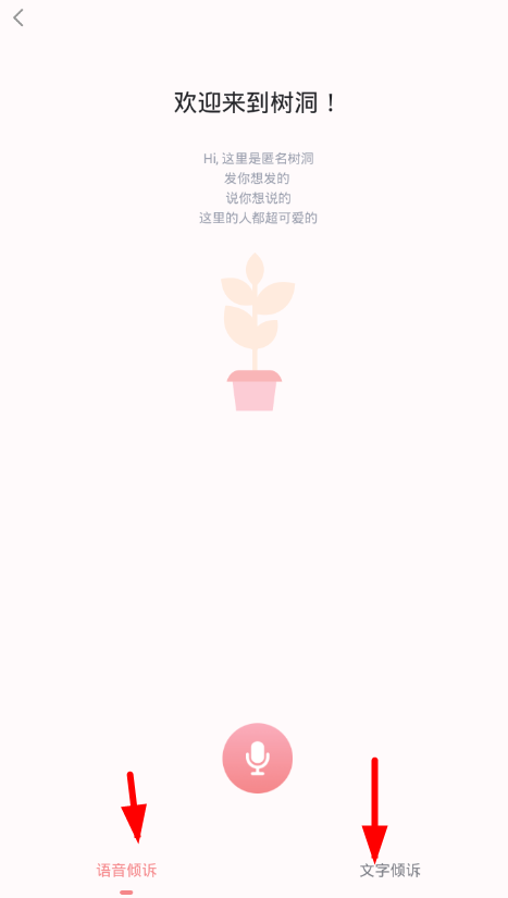在最右app树洞中发布消息的具体步骤