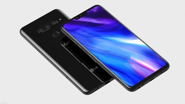 LG V40 ThinQ渲染图上线,外观确认