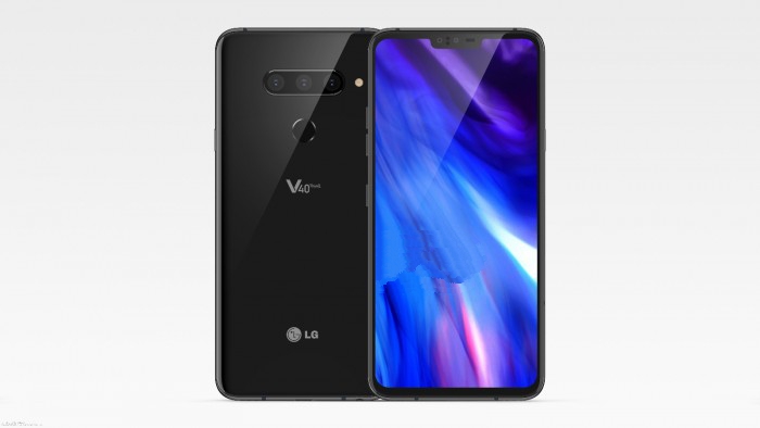 LG V40 ThinQ渲染图上线,外观确认