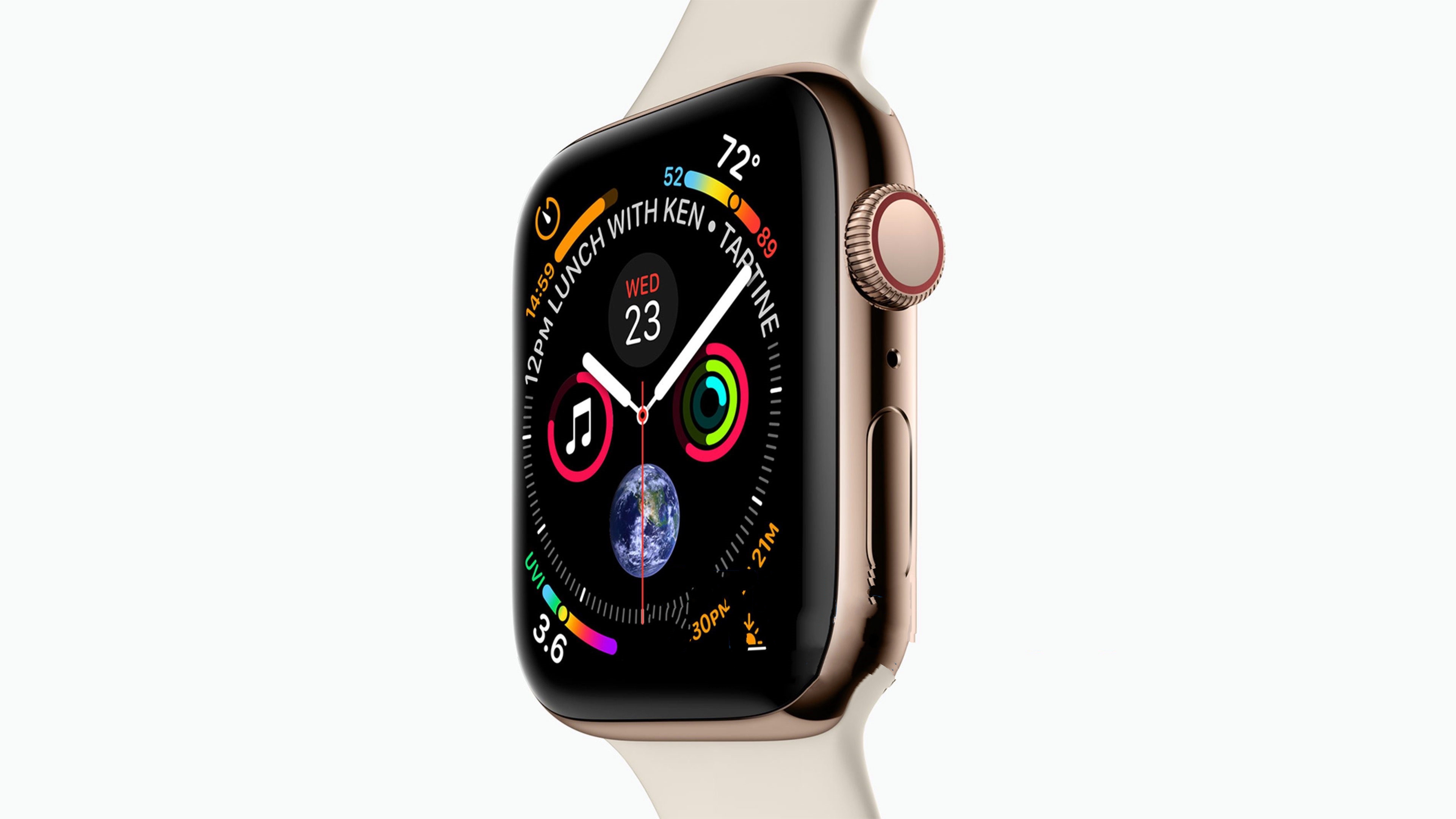 Apple Watch Series 4泄图:全面屏