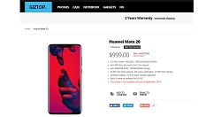 华为Mate 20亮相国外电商网站，主要配置也被曝光
