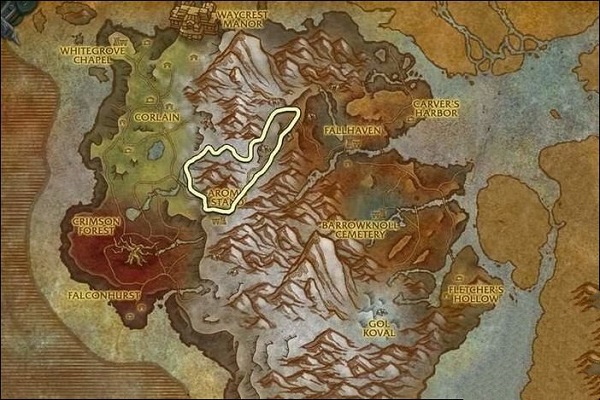 《魔兽世界》8.0争霸艾泽拉斯:六张新地图草药点及推荐采草路线