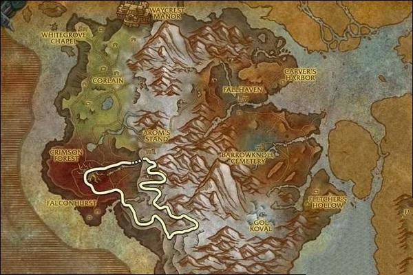 《魔兽世界》8.0争霸艾泽拉斯:六张新地图草药点及推荐采草路线