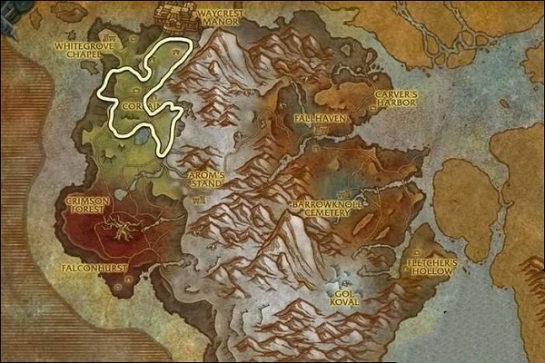 《魔兽世界》8.0争霸艾泽拉斯:六张新地图草药点及推荐采草路线