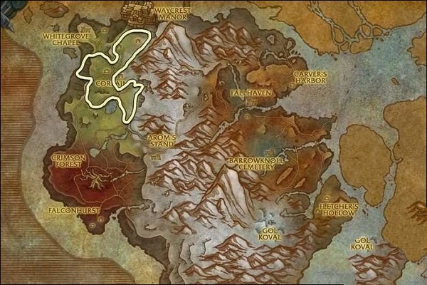 《魔兽世界》8.0争霸艾泽拉斯:六张新地图草药点及推荐采草路线