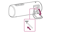 索尼SRS-XB21使用RESET按钮的方法介绍