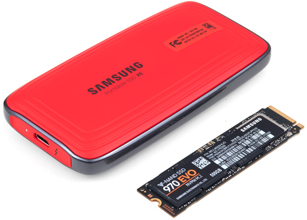 三星推移动固态硬盘X5:首款基于NVMe协议的便携式SSD产品
