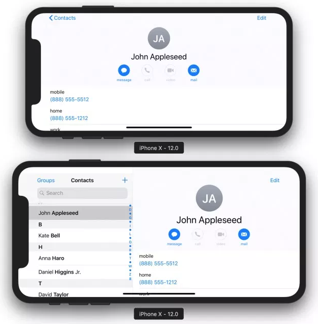 iPhone X Plus或支持iPad 横屏模式