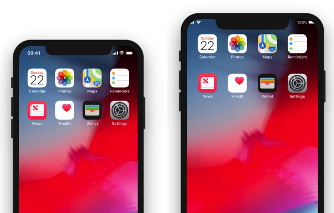 iPhone X Plus或支持iPad 横屏模式