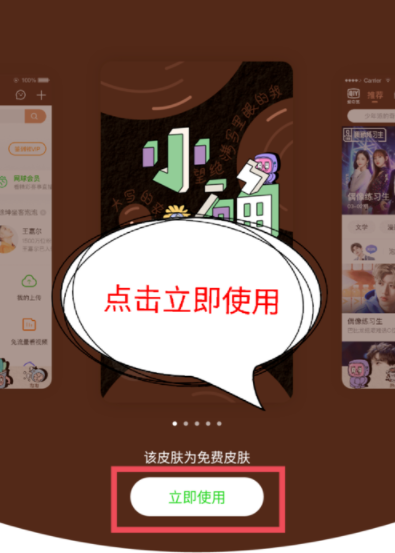 爱奇艺APP设置皮肤的具体步骤