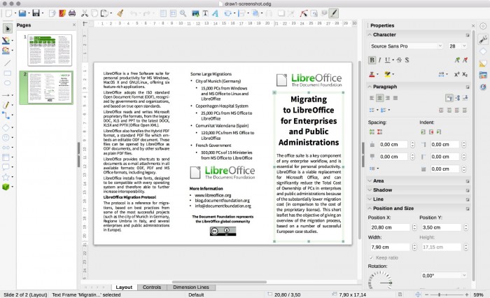 LibreOffice 6.1开源办公套件正式上线!