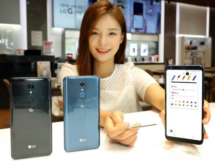 LG Q8(2018)正式上线:IP68防尘防水