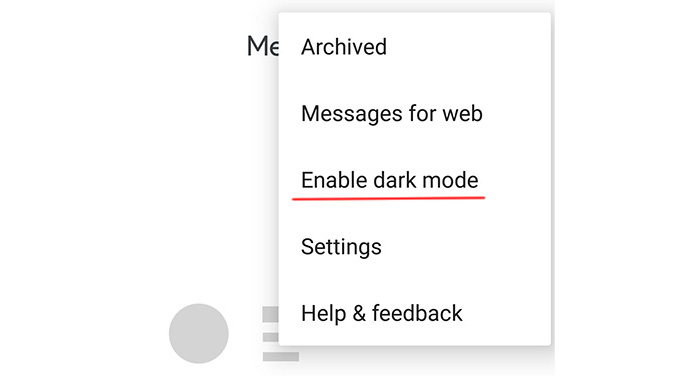 Android Messages终于正式上线Dark模式！