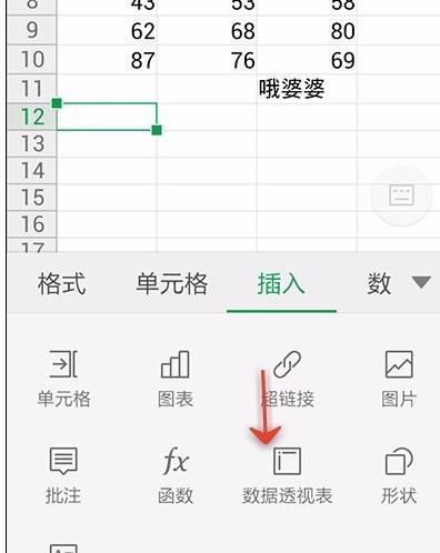 WPS Office APP数据透视表功能的使用教程