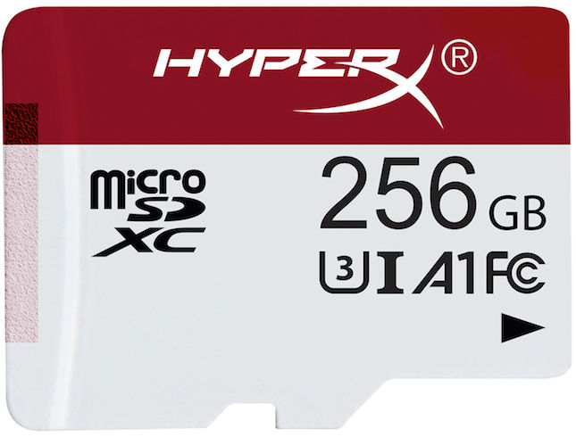 HyperX推游戏microSD卡:Nintendo Switch绝佳选择