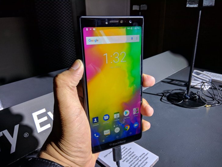Blackberry Evolve/Evolve X上线印度:无物理全键盘