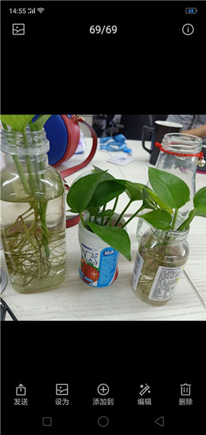 oppor17拍照加水印的方法讲解