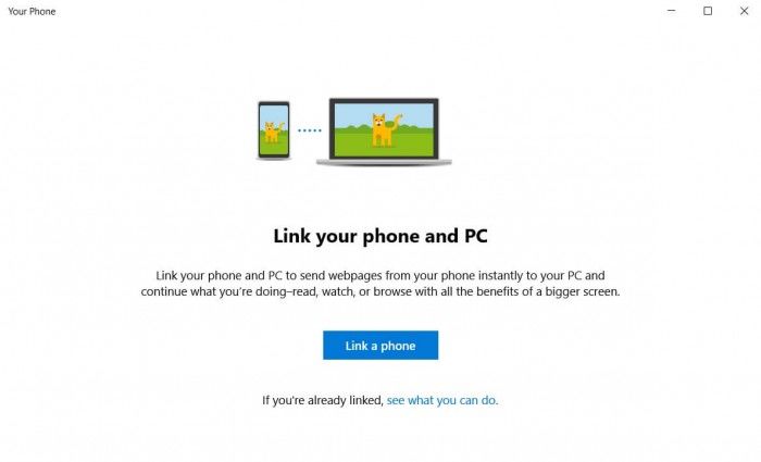 Your Phone登录Windows 10桌面:访问更方便了