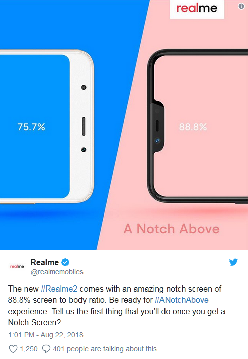 Oppo Realme 2配置数据遭曝:搭载骁龙450