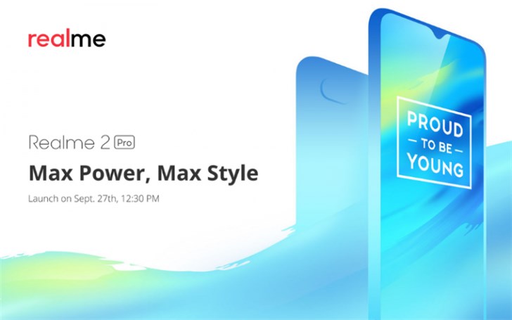 Realme 2 Pro今天15点正式上线印度:配置信息已曝光