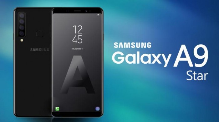 galaxy a9 star pro渲染图亮相:摄像头竖向排列