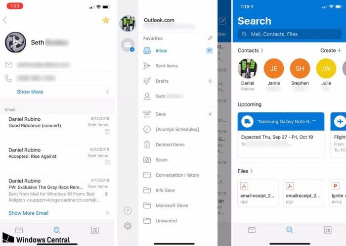 iOS版Outlook配色将采用Android版方案