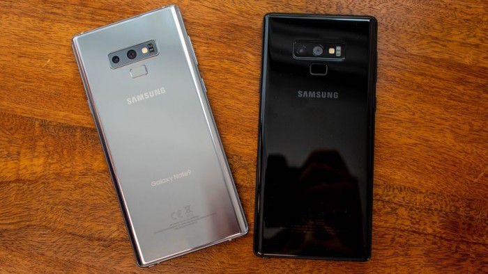 午夜黑、云朵银版Galaxy Note 9即将登陆美国市场
