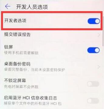 华为麦芒7查找开发人员选项的操作过程