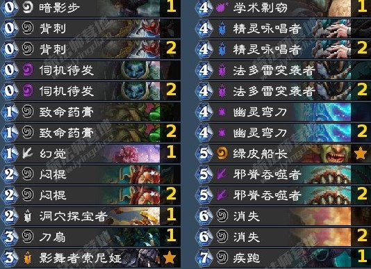 炉石传说砰砰计划佛系剽窃贼卡组分享