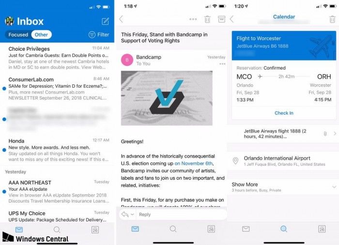 iOS版Outlook配色将采用Android版方案