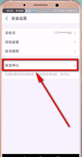 支付宝账号进行挂失的具体操作