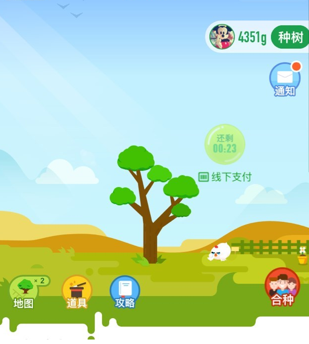 支付宝蚂蚁森林变身 不同之处找到了没？