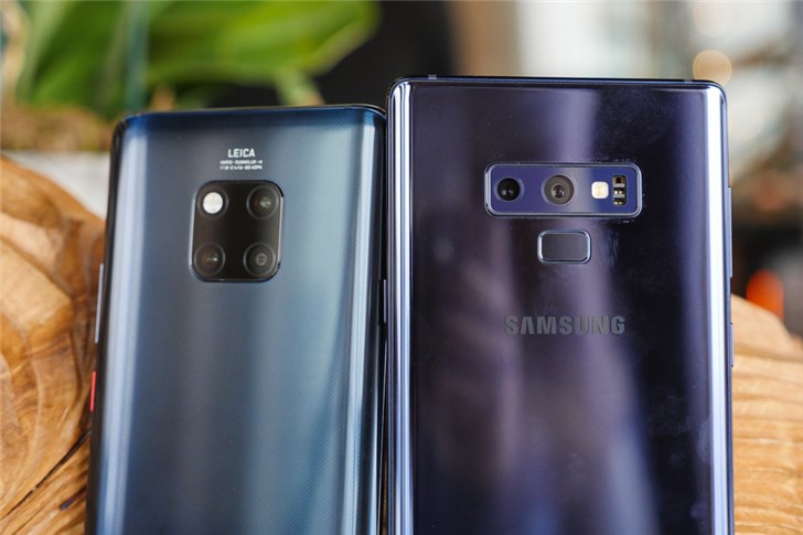 华为Mate 20 Pro和三星Note9大PK:谁能占据安