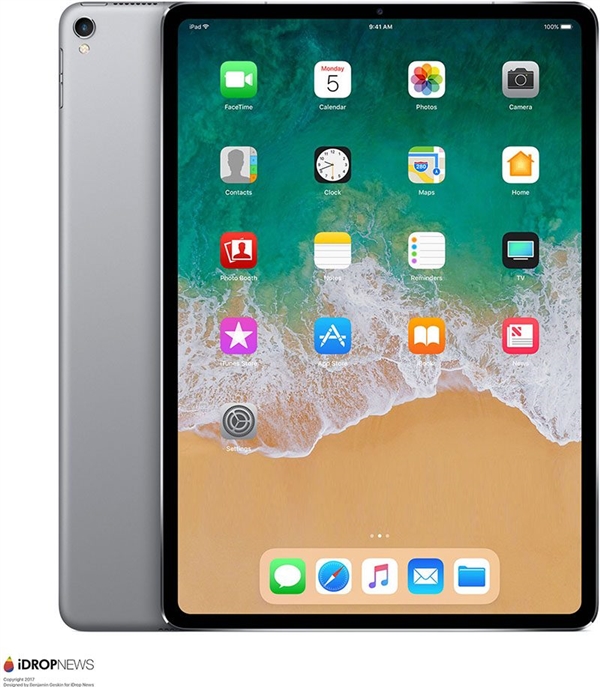 苹果曝新iPad外形：这个按键取消了