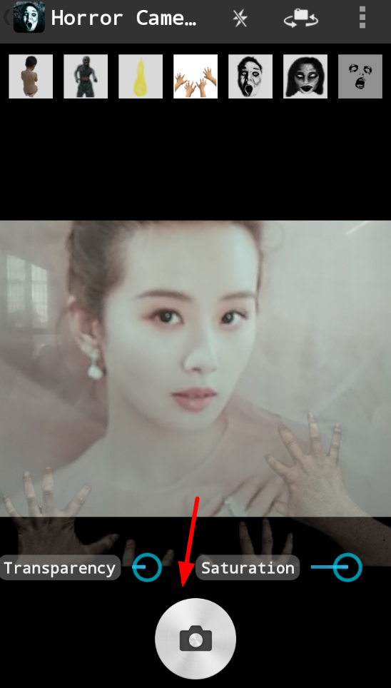 鬼影相机app的具体使用图文讲解