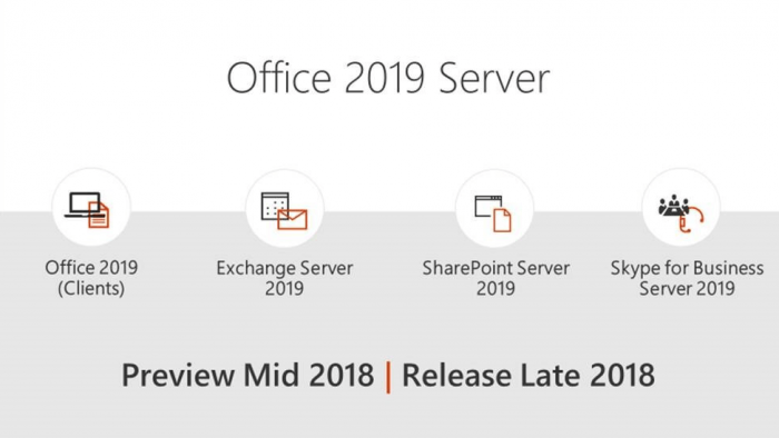 Office 2019服务器SKU来了 !