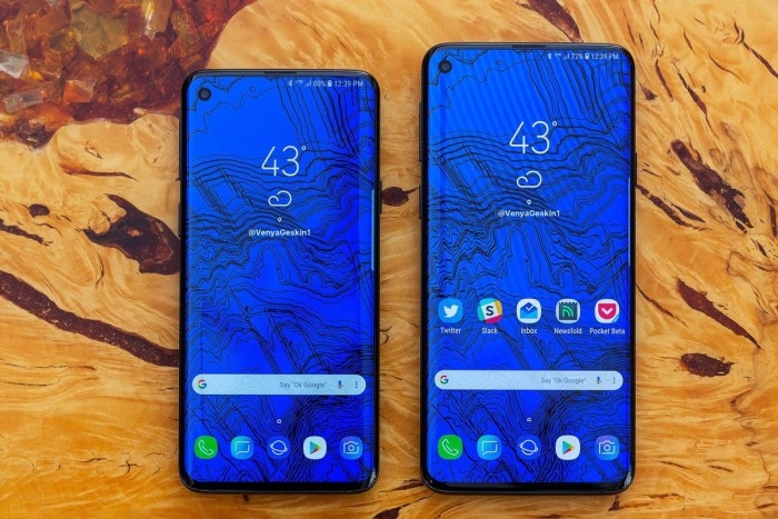 Galaxy S10渲染图再爆:前摄开孔打在屏幕左上角