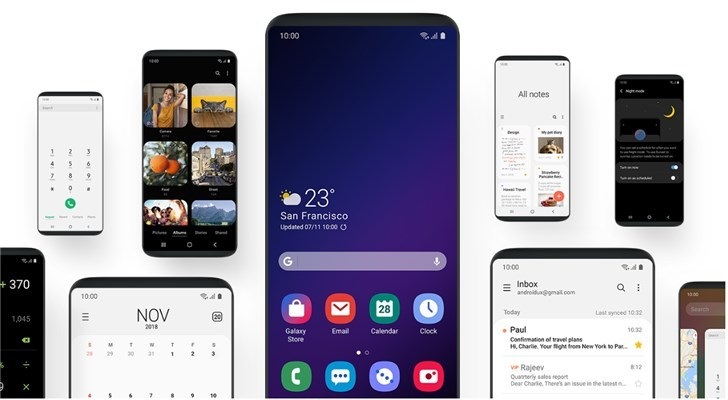 One UI将下放到三星S8/S8+/Note8手机中
