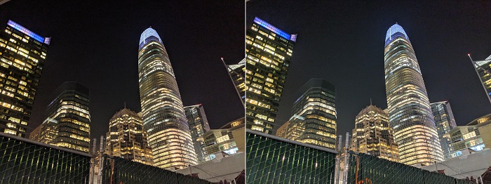 谷歌Pixel 3相机获更新：轻松拍摄低光照片