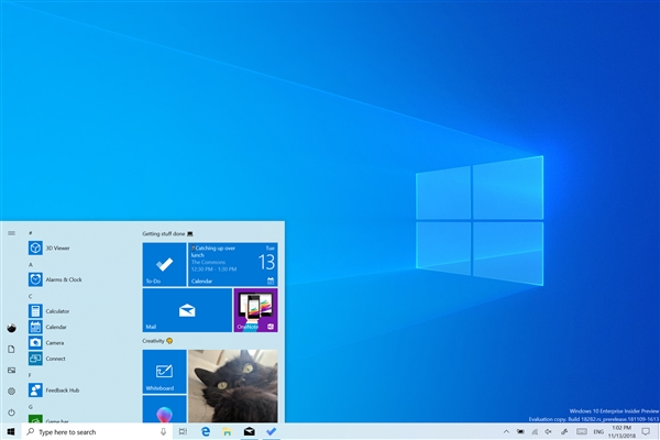Windows 10 19H1 18282上线:迭代众多内容
