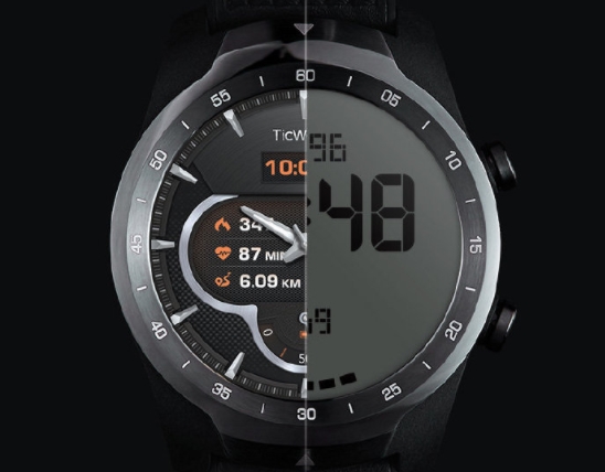 TicWatch Pro 4G版上线:纯圆双层持久显示屏