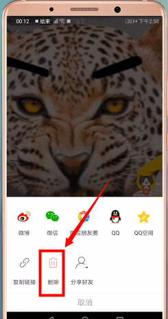 在秒拍里将视频删掉的简单操作