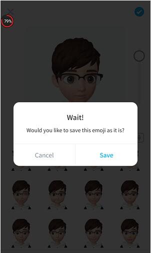 zepeto制作表情包的操作流程