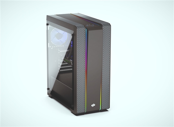 SilentiumPC推新款PC机箱:黑色主色调设计