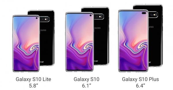 三星Galaxy S10家族机型保护壳曝光!