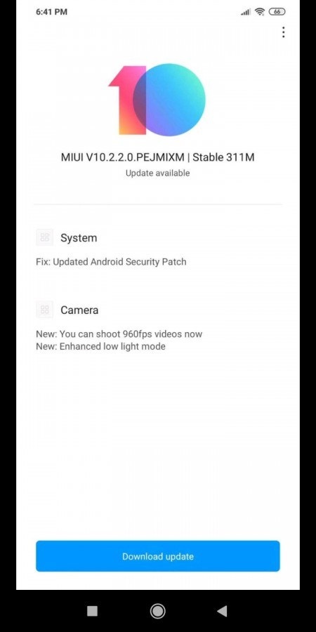 小米Pocophone F1获MIUI 10 v10.2.2.0稳定版更新