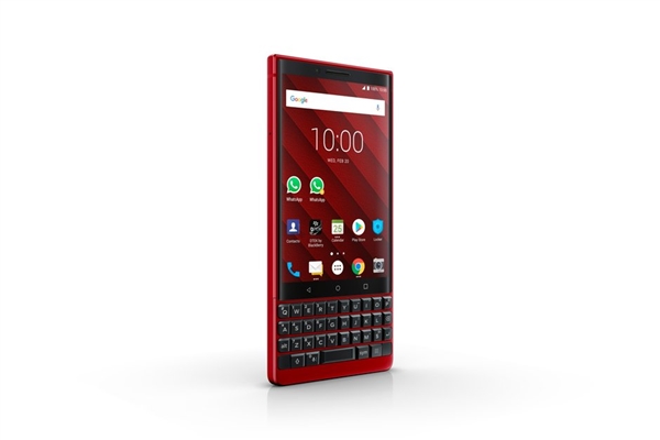 黑莓KEY2红色版正式露面：约5000元