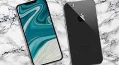 iPhone SE 2 概念图：玻璃后壳，刘海屏