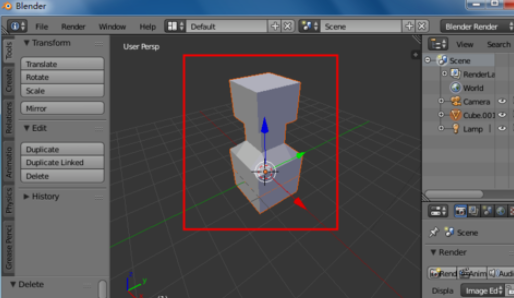 blender导入模型的操作过程